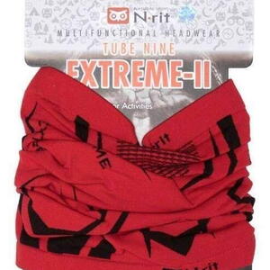 Extreme II Tube9 - hřejivý šátek / nákrčník pro chladné dny, červeno-č