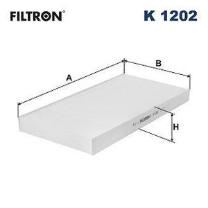 Filtr, vzduch v interiéru FILTRON K 1202