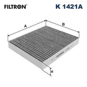 Filtr, vzduch v interiéru FILTRON PALETA:450
