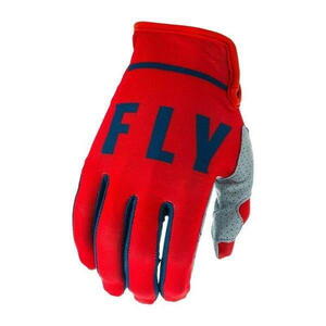 FLY RACING LITE 2020 rukavice na motokros, barva červená šedá navy 3XL