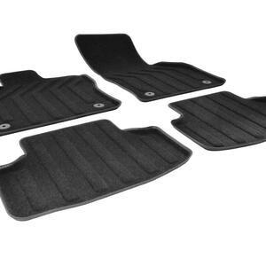 Gumárny Zubří 3D PREMIUM textilní koberce Seat TARRACO 2019-/Škoda KODIAQ 2017-/VW TIGUAN 