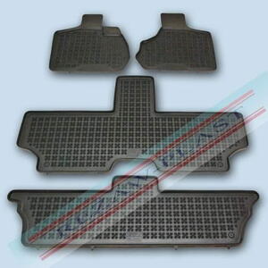 Gumové autokoberce Rezaw-Plast Chrysler Voyager 2001-2006 (7 míst)