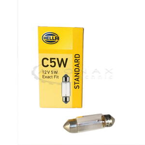 HELLA Žárovka 12V/  5W SV8,5 sufitová  C5W