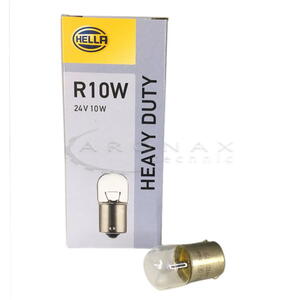 HELLA Žárovka 24V/ 10W BA15s  R10W
