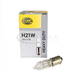 HELLA Žárovka 24V/ 21W BAY9s  H21W