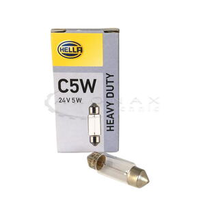 HELLA Žárovka 24V/  5W SV8,5 sufitová  C5W