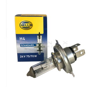 HELLA Žárovka 24V/ 75/70W P43t  H4
