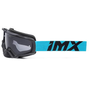 IMX DUST BLACK MATT/BLUE brýle - sklo DARK SMOKE + CLEAR (2 SZYBY W ZE