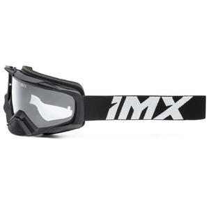 IMX DUST BLACK MATT/WHITE brýle - sklo DARK SMOKE + CLEAR (2 SZYBY W Z