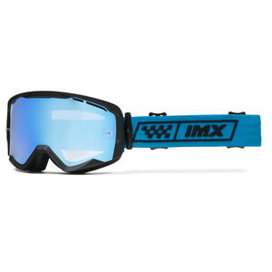 IMX ENDURANCE RACE BLACK MATT/ BLUE brýle - sklo IRIDIUM BLUE + CLEAR