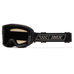 IMX ENDURANCE RACE BLACK MATT/GREY brýle - sklo DARK SMOKE + CLEAR (2