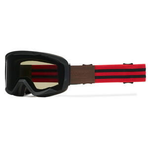 IMX ENDURANCE RUST BLACK MATT/RED brýle - sklo DARK SMOKE + CLEAR (2 S