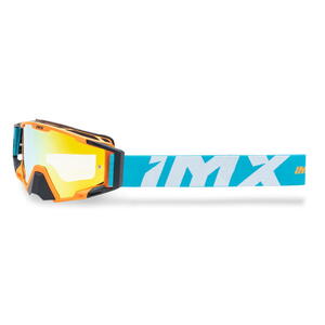 IMX SAND ORANGE MATT/BLUE/WHITE brýle - sklo ORANGE IRIDIUM + CLEAR (2