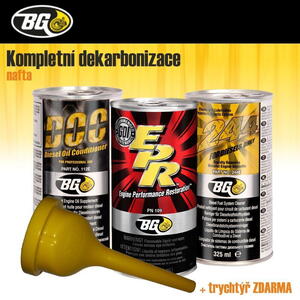 Kompletní dekarbonizace naftového motoru (Sada přípravků pro)