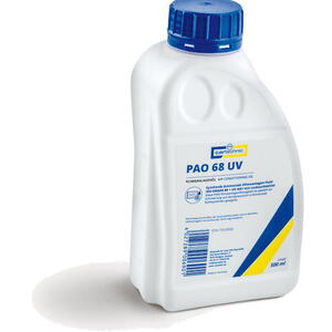 Kompresorový olej PAO 68 s UV barvivem, 500 ml CARTECHNIC
