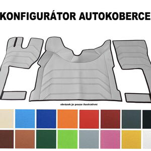 KONFIGURÁTOR koberce (č.24) - RENAULT GAMMA T - s tunelem