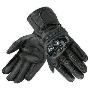 Kožené rukavice Ozone Ride II CE, černé rukavice na motorku L