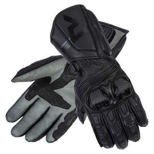Kožené rukavice Rebelhorn ST LONG černé šedé rukavice 3XL