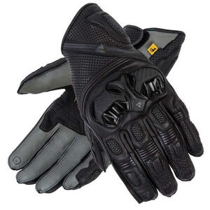 Kožené rukavice Rebelhorn ST SHORT černé šedé rukavice 3XL