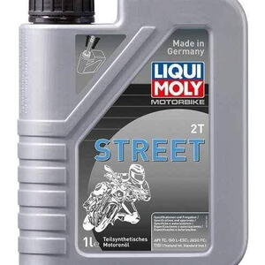 LIQUI MOLY Motorbike 2T Street - polosyntetický motorový 2T olej 1 l