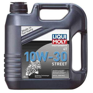 LIQUI MOLY Motorbike 4T 10W30 Street - polosyntetický motorový olej 4
