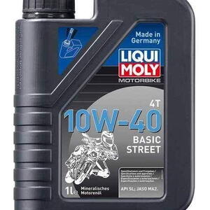 LIQUI MOLY Motorbike 4T 10W40 Basic Street - minerální motorový olej 1