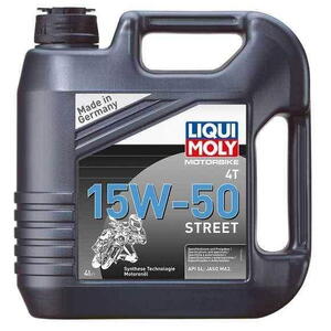 LIQUI MOLY Motorbike 4T 15W50 Street - polosyntetický motorový olej 4