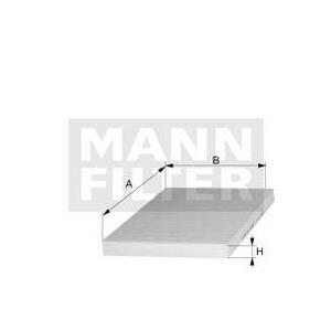 MANN-FILTER Kabinový filtr CUK 2232/1 13736
