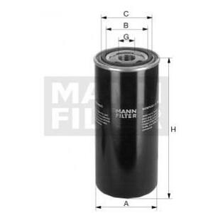 MANN-FILTER Olejový filtr W 12 205/1 10937