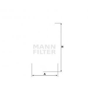 MANN-FILTER Palivový filtr WK 829/5 11613