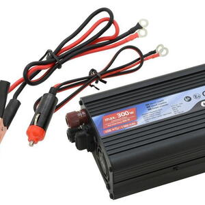 Měnič napětí 12/230V 300W + USB