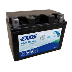 Motobaterie EXIDE BIKE AGM Ready 11Ah, 12V, AGM12-11 (YTZ14S-BS)