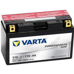 Motobaterie VARTA T7B-BS, 7Ah, 12V