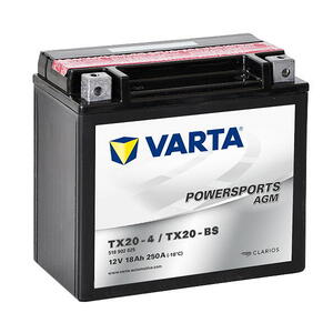 Motobaterie VARTA TX20-BS, 18Ah, 12V