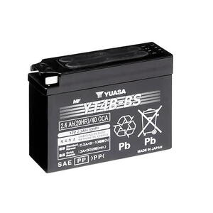 Motobaterie YUASA (originál) YT4B-BS, 12V, 2.3Ah