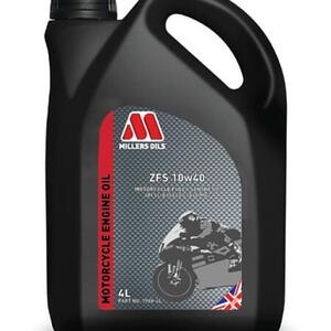 Motocyklový olej Millers Oils ZFS 10w40 4 L 58354 (Millers Oils olej pro motorky ZFS 10w40