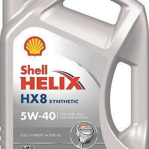 Motorový olej HX8 5W-40 4L SHELL