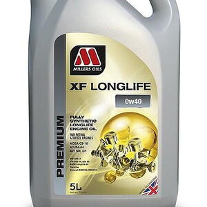Motorový olej Premium Millers Oils XF Longlife 0w40 5 L 77255 ()