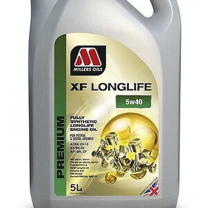 Motorový olej Premium Millers Oils XF Longlife 5w40 5 L 76405 ()
