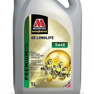 Motorový olej Premium Nanodrive Millers Oils EE Longlife 5w40 5 L 78065 ()