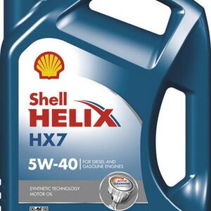 Motorový olej Shell Helix HX7 5W-40 55L 2R-550040305 (API SN,)