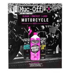 MUC-OFF MOTORCYCLE CLEAN PROTECT LUBE KIT - Sada pro čištění a ochranu povrchu motocyklů