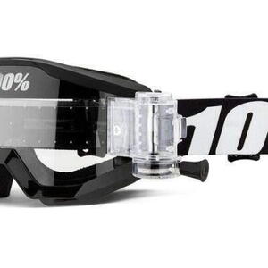 MX brýle 100% Strata JR Mud Outlaw dětské čiré plexi