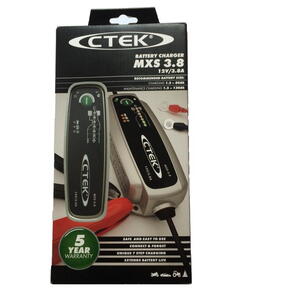 Nabíječka CTEK MXS 3.8  + reflexní páska + výhodný výkup staré baterie