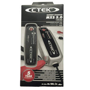 Nabíječka CTEK MXS 5.0 s teplotním čidlem  + reflexní páska + výhodný výkup staré baterie