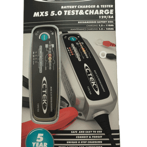 Nabíječka CTEK MXS 5.0 TEST & CHARGE  + reflexní páska + výhodný výkup staré baterie