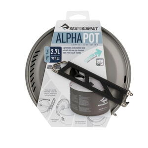 nádobí SEA TO SUMMIT Alpha Pot velikost: 2,7 litrů, barva: šedá