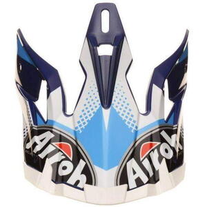 náhradní kšilt pro přilbu Airoh AVIATOR 2.2 Flash (modrá/bílá)