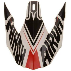 náhradní kšilt pro přilbu Airoh TWIST Avanger (bílá/červená/černá)