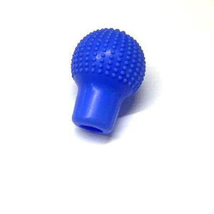 Návlek hlavice řadící páky modrý silikon